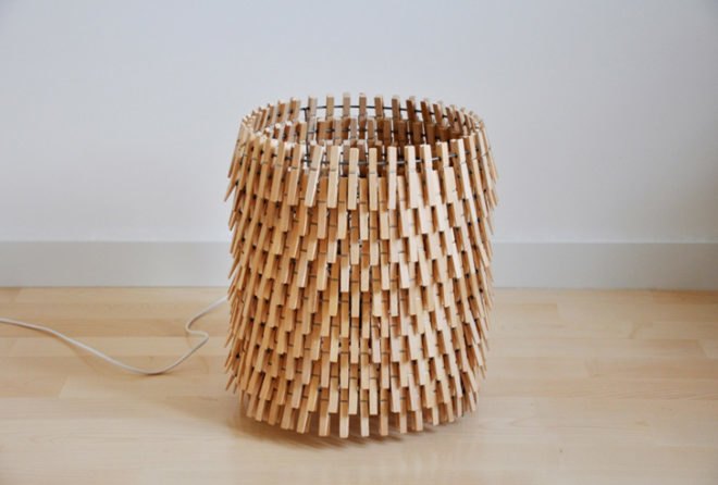 crea-re studio, clothespins, recycled materials, recycled clothespins, green design, sustainable design, crea-re, green interiors, sustainable lighting, green lighting, green products, diy