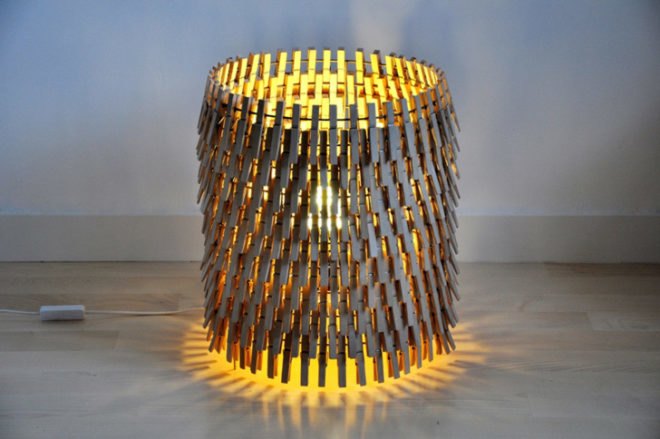 crea-re studio, clothespins, recycled materials, recycled clothespins, green design, sustainable design, crea-re, green interiors, sustainable lighting, green lighting, green products, diy