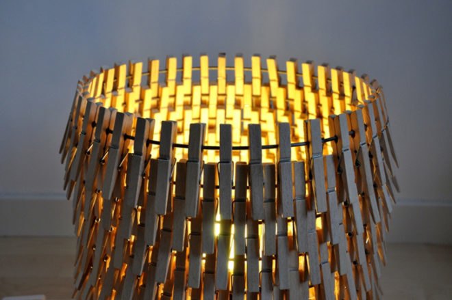 crea-re studio, clothespins, recycled materials, recycled clothespins, green design, sustainable design, crea-re, green interiors, sustainable lighting, green lighting, green products, diy