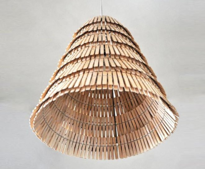 crea-re studio, clothespins, recycled materials, recycled clothespins, green design, sustainable design, crea-re, green interiors, sustainable lighting, green lighting, green products, diy