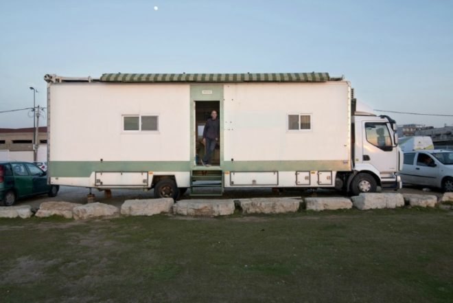 joseph tayyar, ilan nachum, truck home, mobile home, green design, solar energy, photovoltaic panels, green architecture, renovation, water reuse, transportable home, green energy