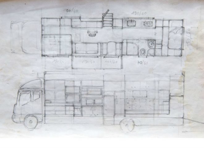 joseph tayyar, ilan nachum, truck home, mobile home, green design, solar energy, photovoltaic panels, green architecture, renovation, water reuse, transportable home, green energy