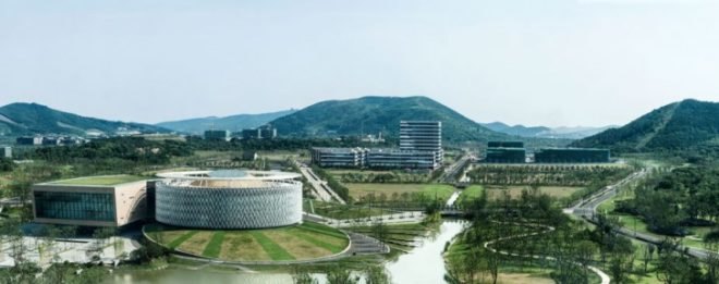 BDP, Chinese building projects, Suzhou Planning and Exhibition Hall, green roof, sustainable design, Chinese architecture