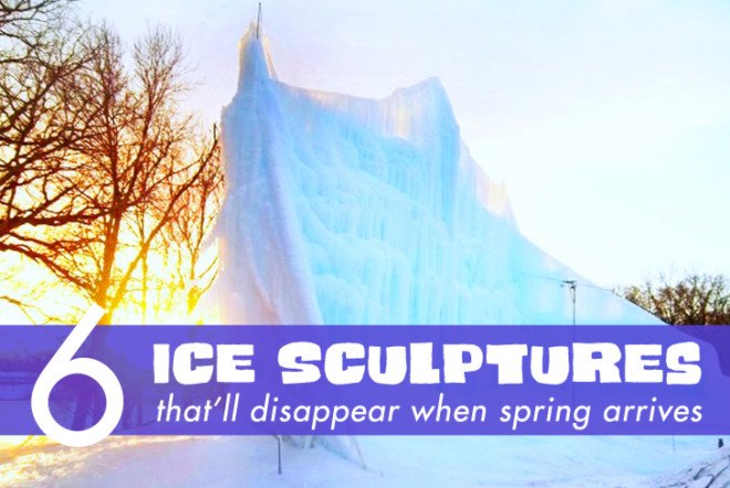 incredible ice sculptures, ice, ice sculptures, snow sculptures, winter art, eco art, green art
