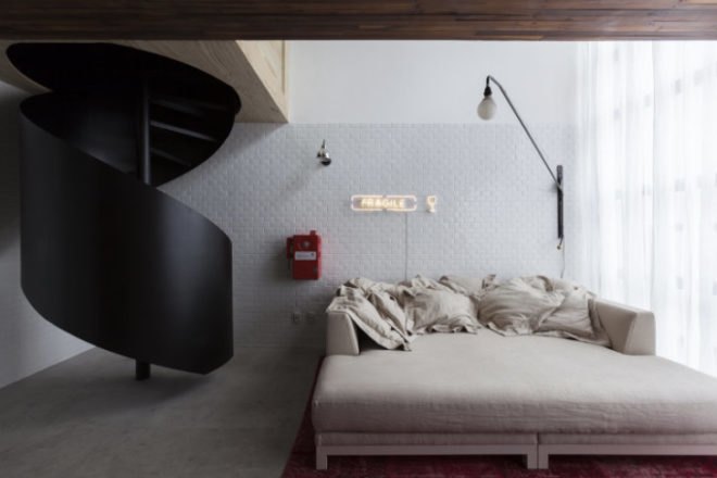 Apt 1211, Alan Chu Arquitectos, micro apartment, São Paulo, Brazil, tiny apartment, tiny home, apartment 1211
