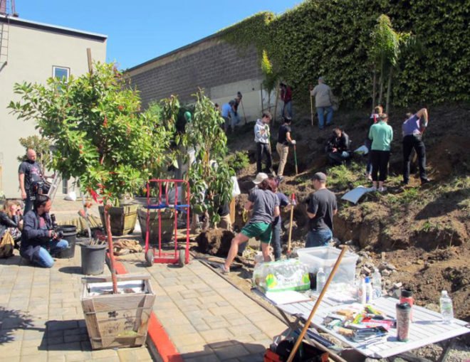 1 Burrows Pocket Park, Lincoln Reimagine Project, San Francisco, urban design, green design, sustainable design, pocket park, park, rebar, architectural digest, architecture for humanity, jason jagel, portola, burrows street, green building, sustainable building, public space