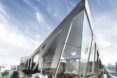 Daniel Libeskind, Berlin, Chausseestrasse 43, mixed use, ceramic panels, apartment complex, Chausseestrasse, air purification, self-cleaning facade