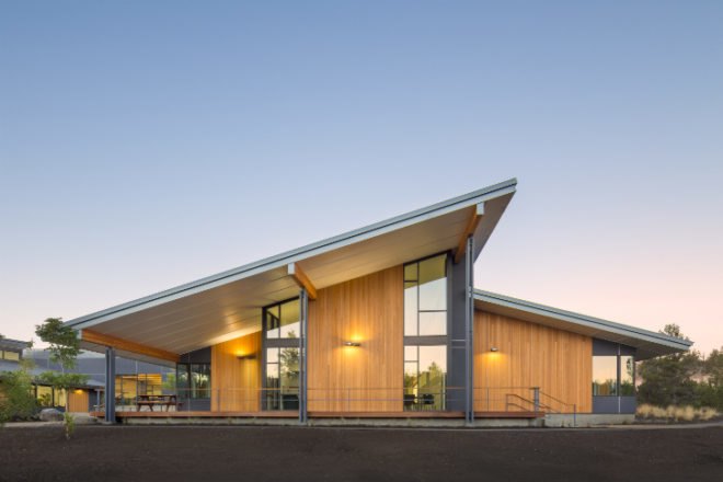 Cascades Academy, Bend, Oregon, Hennebery Eddy Architects, eco school, green school, geothermal