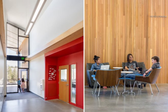 Cascades Academy, Bend, Oregon, Hennebery Eddy Architects, eco school, green school, geothermal