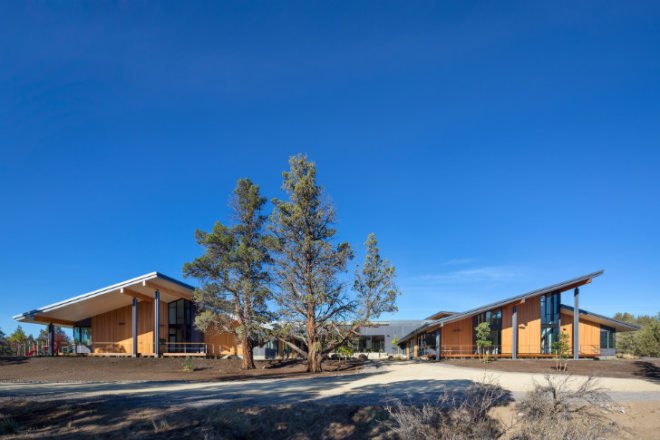 Cascades Academy, Bend, Oregon, Hennebery Eddy Architects, eco school, green school, geothermal
