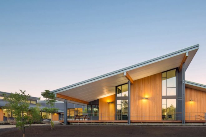 Cascades Academy, Bend, Oregon, Hennebery Eddy Architects, eco school, green school, geothermal