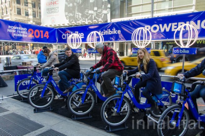 alternative energy, citi bike, citi bike ball drop, citi bike new Year’s eve, Citi Bike Pedal Power Stations, Citi Bikes Power Times Square Ball, green energy, Human Powered, janette sadik-khan, kinetic energy, New Year, New York New Year’s Ball Drop, pedal power, Transportation Commissioner, zero-emissions, Ned Flint, Pierce Promotions, Tim Tompkins, Times Square Alliance, new year’s eve in times square, Andrew Brent, Citi Bank,