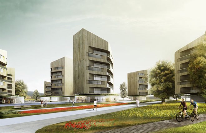 Stefano Rocchetti, Luca Vernocchi, Europan 12, Cross-Cutting Dikemark, Norway architecture, Europan competition, masterplan design, Norway masterplans