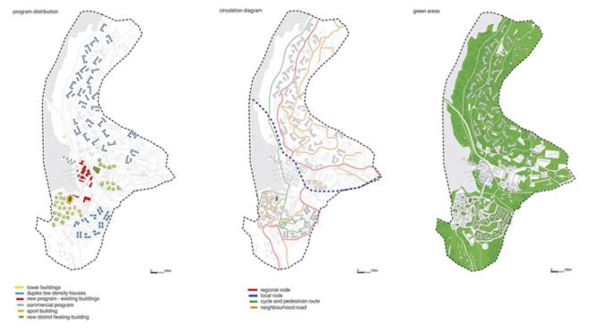 Stefano Rocchetti, Luca Vernocchi, Europan 12, Cross-Cutting Dikemark, Norway architecture, Europan competition, masterplan design, Norway masterplans