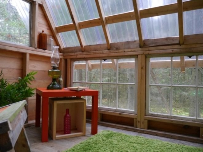 Derek Deek Diedricksen, The Rock Bottom Cabin, tiny homes, repurposed building materials, off the grid homes, sustainable building, vermont tiny cabin,