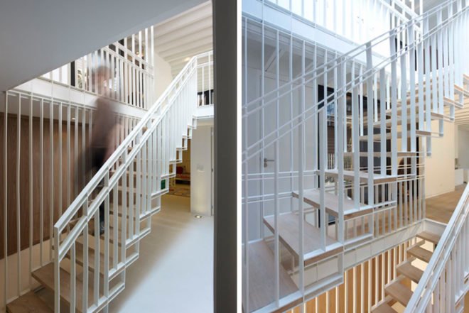 FRAMEWORK Architects, Studio PROTOTYPE, Water Villa, wooden facade, floating home, Amsterdam, Dutch architecture, Architecture, Floating Houses, Daylighting, Air quality,