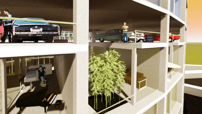 Visiondivision, Europan 12, architecture contest, megacity, future cities, futuristic design, Stockholm architects, Swedish architecture, humorous architecture