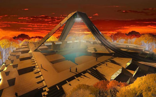 Visiondivision, Europan 12, architecture contest, megacity, future cities, futuristic design, Stockholm architects, Swedish architecture, humorous architecture