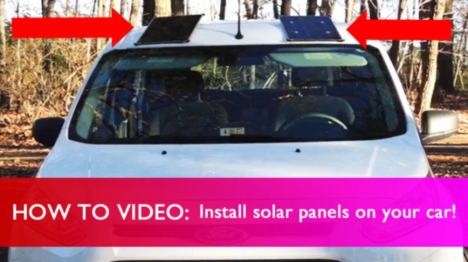 Video, solar power, solar panels, alternative energy, solar panels, solar energy, off grid, New York, van, solar panels on the van, off-grid living, work off the grid, Tafline Laylin, Hesperia, Cal-Earth, Clean Tech, green tech, Voltaic Systems