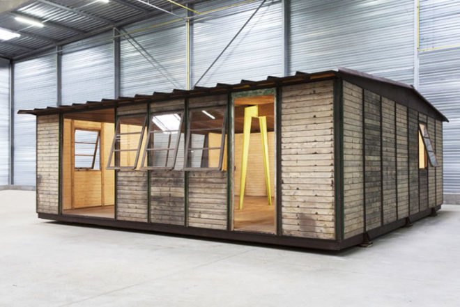 Jean Prouvé, Demountable, Maison 8x8, Prefab, Affordable, Design Miami, metal frames, Architecture, Prefab Housing, humanitarian design,