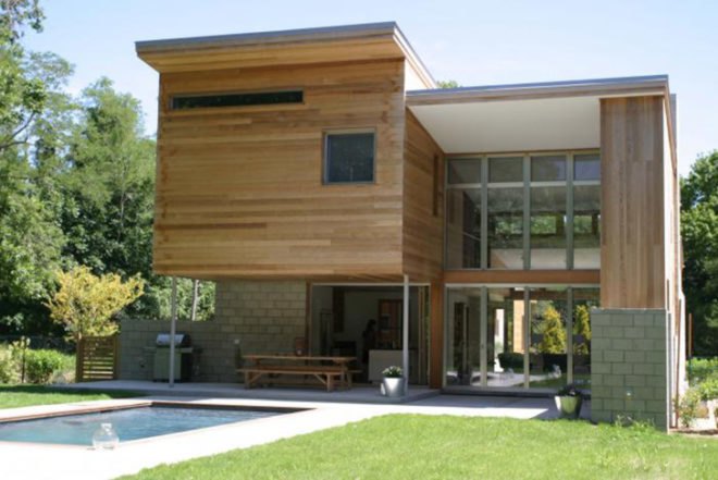 Berg Design Architecture, John Berg, Eco-friendly homes, East Hampton, New York, Old Stone Highway, Old Stone Highway House, Structural Insulated Panels, Geo-Thermal HVAC system, efficient boiler, Kynar, Energy Star Appliances, Sips, Green Homes, Energy Saving homes, Green Homes,