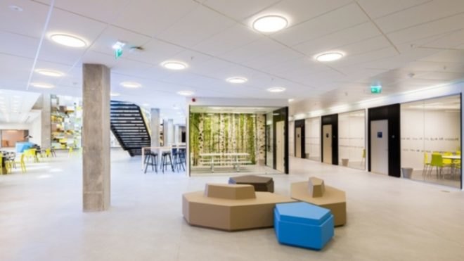 Link Arkitektur, Norwegian School of Economics, Bergen City, architecture, landscape architecture, university design, landscape design, Norway architecture