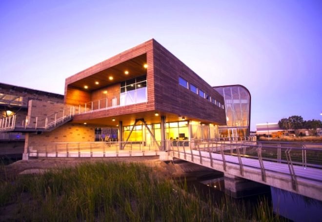 Advanced Water Purification Facility (AWPF), Mainstreet Architects, Miguel E. Cabezas Ntwali Migabo, LEED gold, sustainable design, green design, green energy, solar energy, water reuse, water treatment