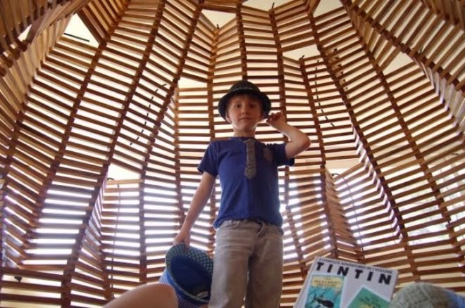 Matt Gagnon Studio, Knit Fort, reclaimed wood, innovative tree houses, small enclosures, sustainable building materials, home design, green furniture