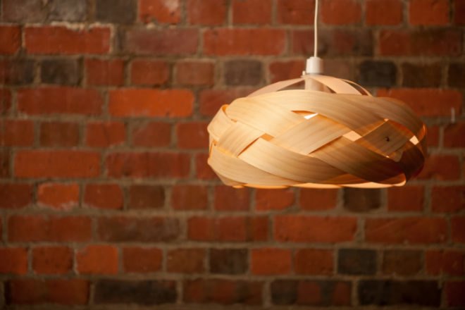 Minnow Light Shades, green lighting, minnow, carl menary, victoria menary, eco lighting, pine veneer