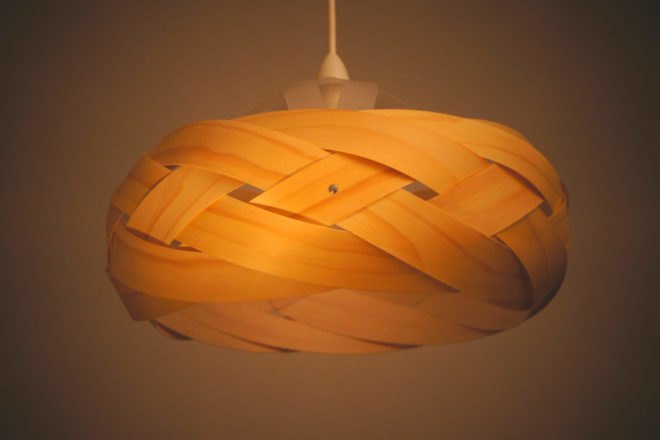Minnow Light Shades, green lighting, minnow, carl menary, victoria menary, eco lighting, pine veneer