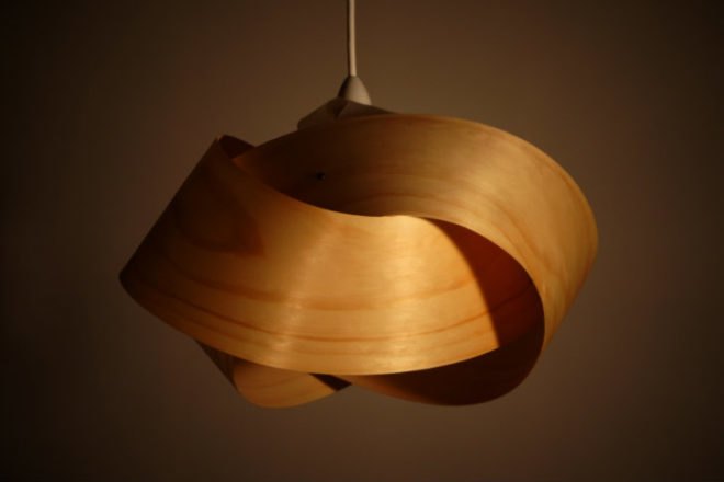Minnow Light Shades, green lighting, minnow, carl menary, victoria menary, eco lighting, pine veneer