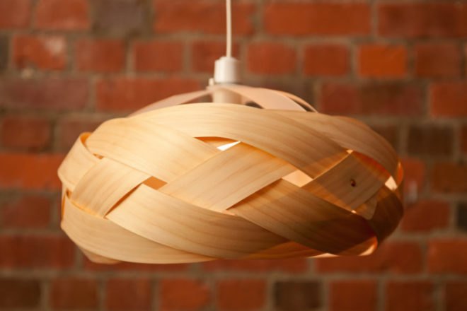 Minnow Light Shades, green lighting, minnow, carl menary, victoria menary, eco lighting, pine veneer
