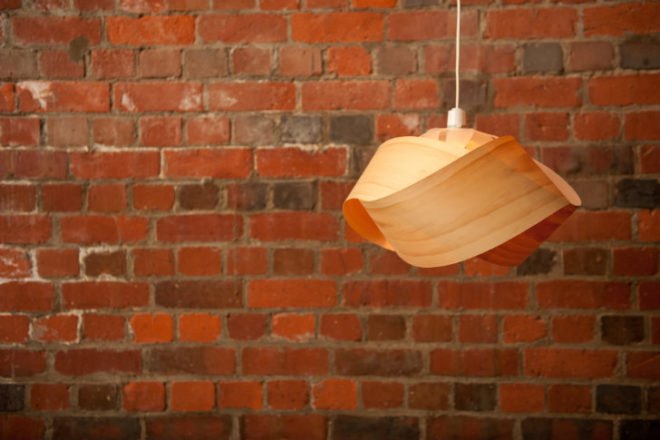 Minnow Light Shades, green lighting, minnow, carl menary, victoria menary, eco lighting, pine veneer