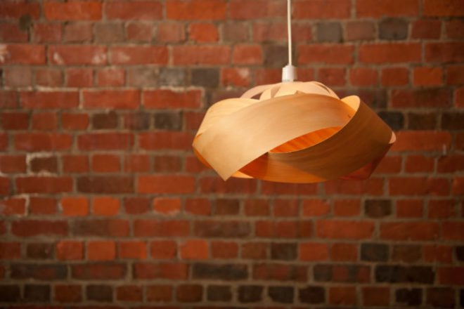 Minnow Light Shades, green lighting, minnow, carl menary, victoria menary, eco lighting, pine veneer