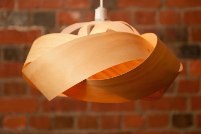 Minnow Light Shades, green lighting, minnow, carl menary, victoria menary, eco lighting, pine veneer