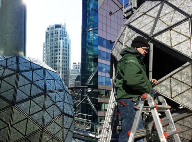 green design, eco design, sustainable design, Waterford Crystal TImes Square New Year's Eve Ball, New Year's Eve, Times Square Alliance, LED modules, Philips Luxeon Rebel LEDs