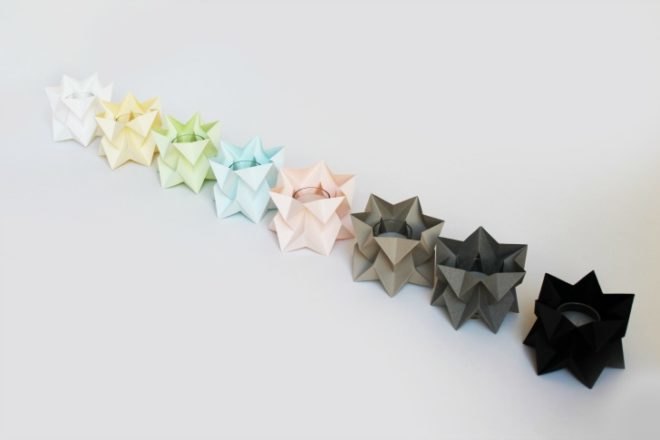 origami, blaanc, adobe for women, origami, paper lamps, green design, eco lamps, eco design, sustainable design, social organisation