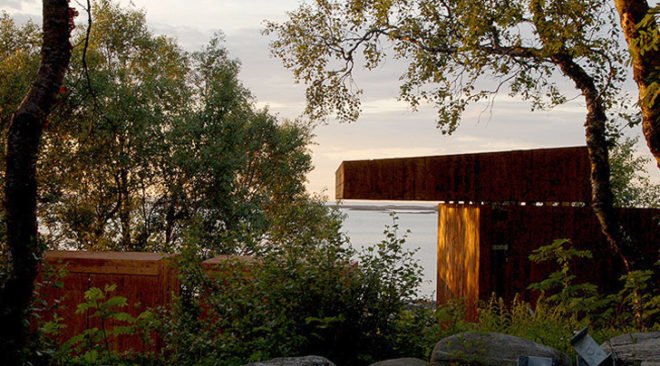 green design, eco design, sustainable design, Rever & Drage, multi purpose architecture, Fjord, Norway Architecture, natural tar stain