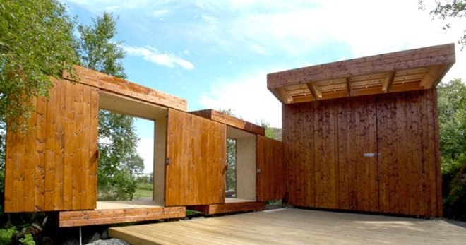 green design, eco design, sustainable design, Rever & Drage, multi purpose architecture, Fjord, Norway Architecture, natural tar stain