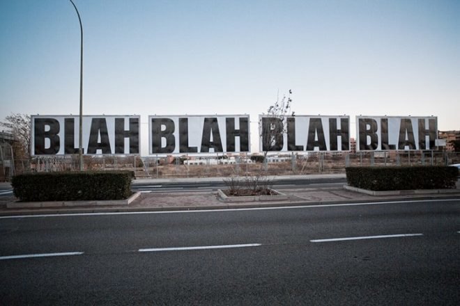 SpY Blah, Blah, Blah in Madrid, Spain, street art, urban art, urban street artists, Madrid street art, street art in Spain