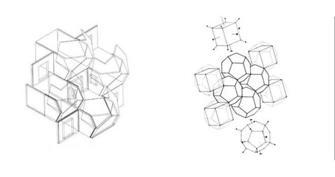 Zvi Hecker, Zvi Hecker Ramot Polin, Ramot Polin Jerusalem, Ramot Polin Israel, prefab housing Israel, social housing experiments, dodecahedrons architecture, architectural geometry, avant-garde architecture Israel, failed architecture, low income housing, social dwelling