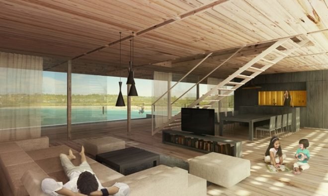 Ales Javurek, AC - CA container vacation home competition, Bondi Beach, freight container design, sustainable design, shipping container home design,sustainable materials, australia