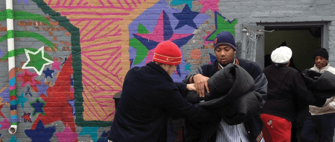 Veronika Scott, empowerment plan, passion project, coats for the homeless, detroit homeless, detroit unemployment, green design, eco design, sustainable design, employment detroit, coats that double as sleeping bags, sleeping bag coats, eco fashion, double duty design