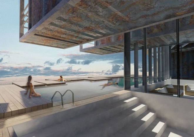 Eunjin Koh, Jonghyun Kim, AC - CA container vacation home competition, Bondi Beach, freight container design, sustainable design, shipping container home design,sustainable materials, australia