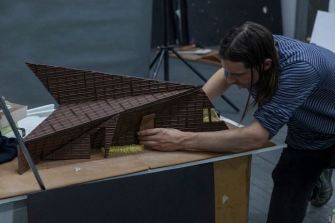Henry Hargreaves, Caitlin Levin, gingerbread house, art museum, tate modern, guggenheim museum, Dylan’s Candy Bar, art basel, MAS Antwerp, Karuizawa Museum, Louvre, Maxxi, Museo Soumaya