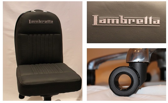 iconic design, lambretta chair, recycled lambretta, lambretta scooter, jim plester, recycled furniture,