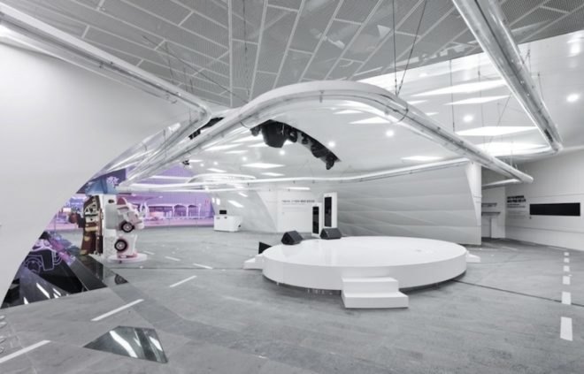hyundai pavilion, hyundai, hyundai motor group, Yeosu, 2012 world expo, Unsangdong Architects, motion imagination, mechatronics, hyper matrix, kinetic landscape,