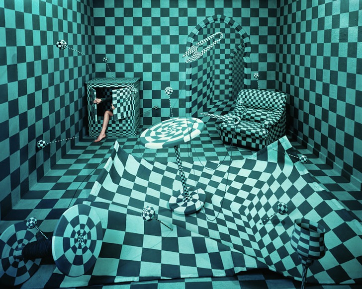 JeeYoung Lee, dreamscapes, surreal landscapes, opium gallery, france, hongik university, south korean artist, tiny studio, korean fables, sovereign art prize, stage of mind