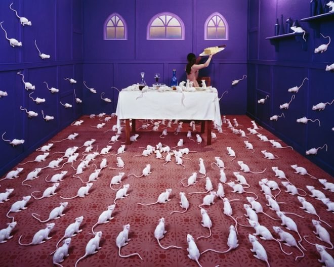 JeeYoung Lee, dreamscapes, surreal landscapes, opium gallery, france, hongik university, south korean artist, tiny studio, korean fables, sovereign art prize, stage of mind