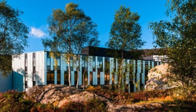 Link Arkitektur, Norwegian School of Economics, Bergen City, architecture, landscape architecture, university design, landscape design, Norway architecture
